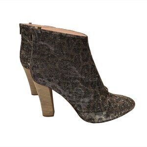 NWOT - SJP by SARAH JESSICA PARKER - Metallic Glitter Ankle Boots -‎ size 11.5